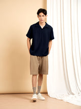 Arden Shirt - Navy Blue