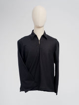 ArisLinenShirtBlack1 - Zeve