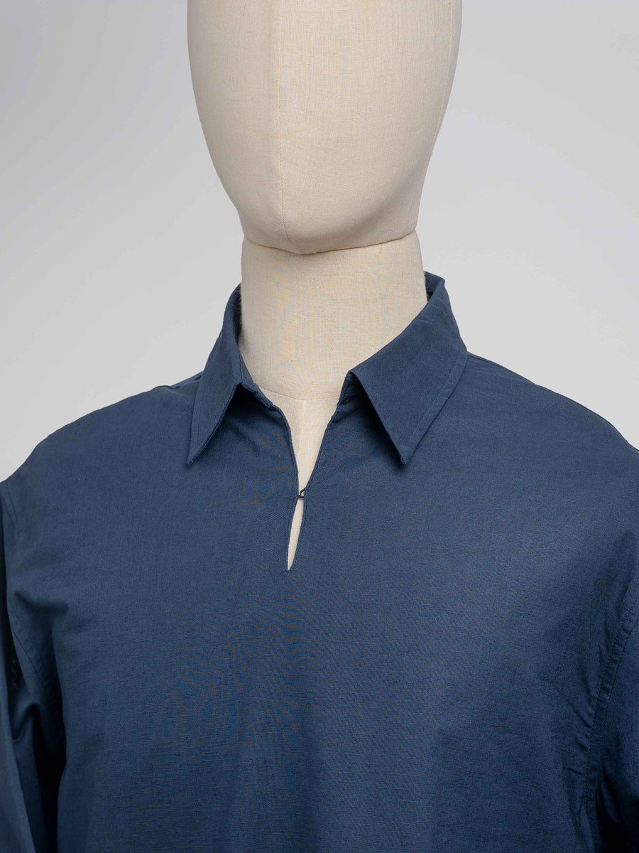 ArisLinenShirtBlue2 - Zeve