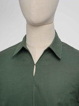 ArisLinenShirtGreen2 - Zeve
