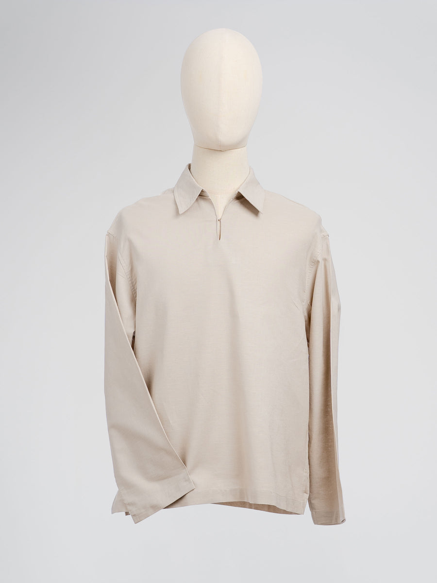 ArisLinenShirtOat1 - Zeve