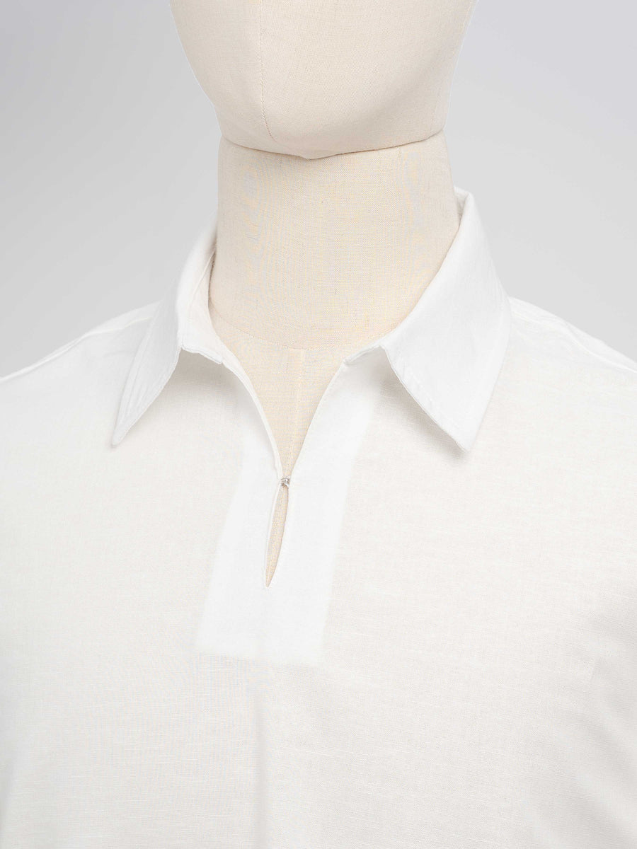 ArisLinenShirtWhite2 - Zeve