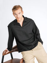 ArisShirtBlack_VareuseCollar_10_669e405e-6df4-4d0d-9fbd-fa57a6209259 - Zeve