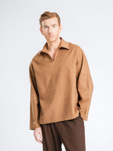 ArisShirtCappuccino_VareuseCollar_4_d1cc5219-95dc-47a0-873e-343bebc1b9a0 - Zeve