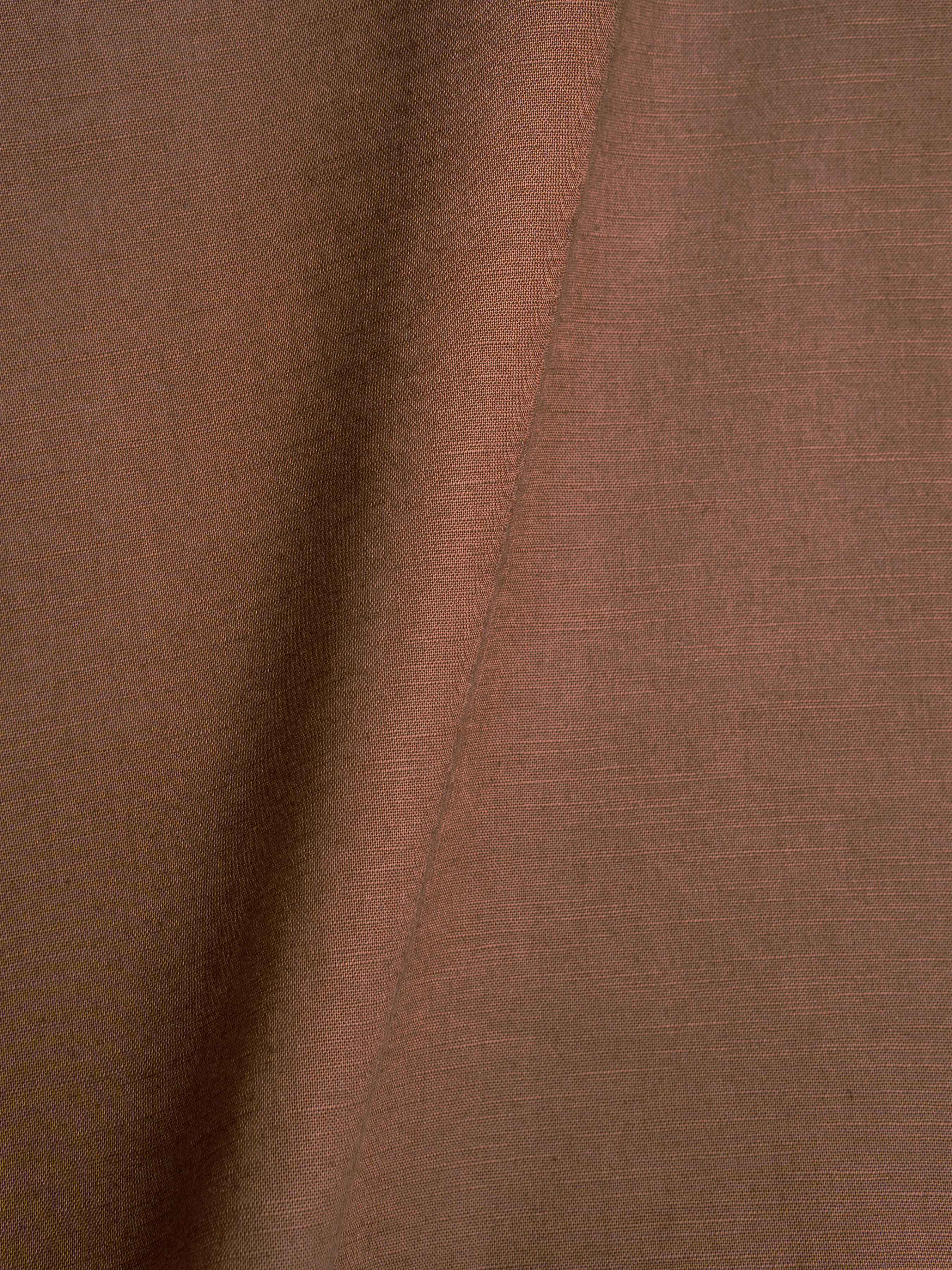 Aris Linen Shirt - Coffee