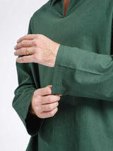 ArisShirtGreen_VareuseCollar_6_0c0a50ad-b400-41f4-9a81-1e10069d252c - Zeve