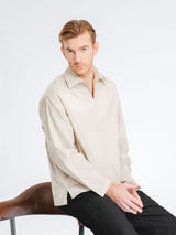 ArisShirtOat_VareuseCollar_10_17c581e1-2698-4bea-b009-5eb322880c31 - Zeve