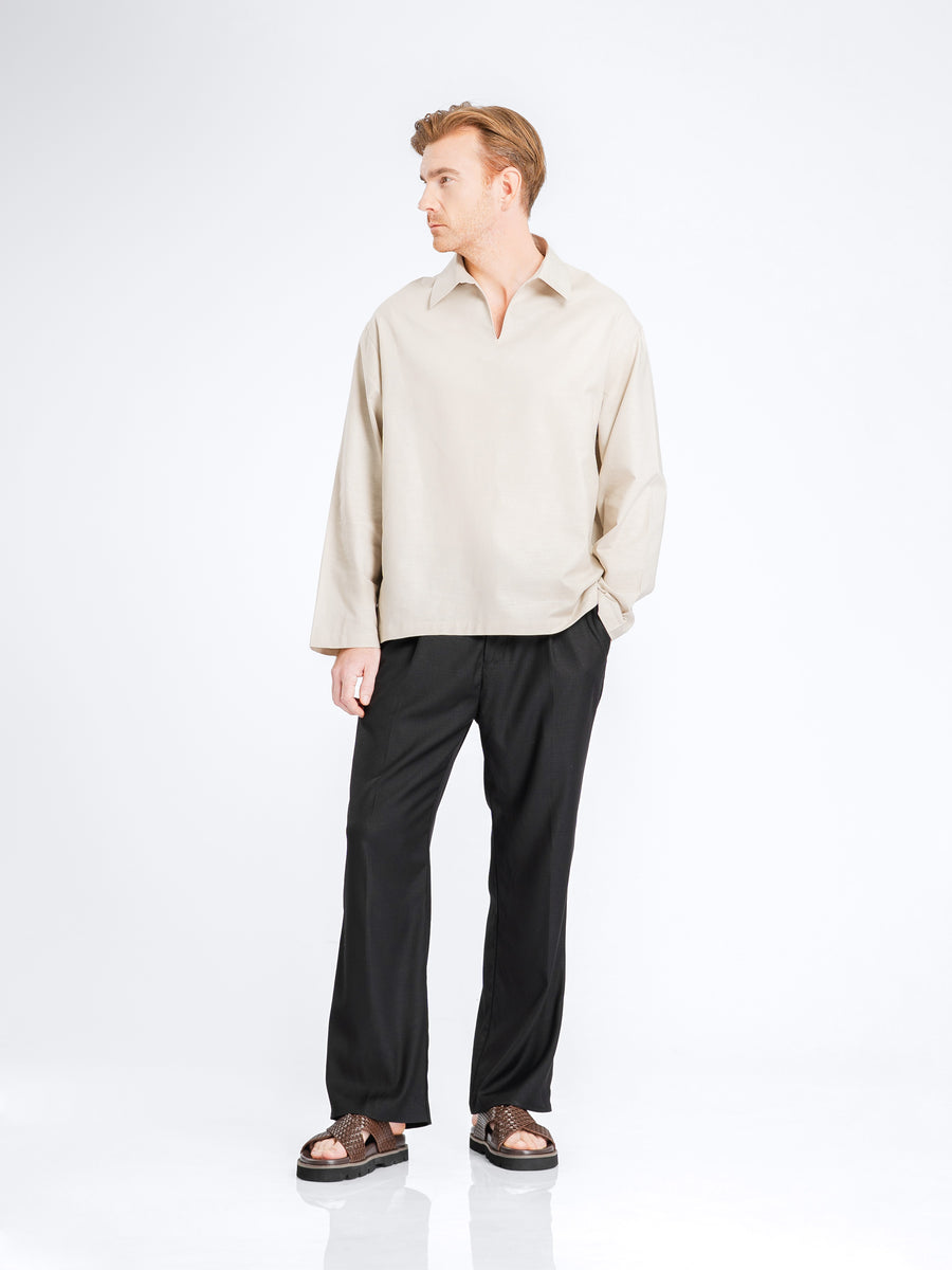 ArisShirtOat_VareuseCollar_1_65e7ca4c-9eb7-47e0-8d9d-1cc6e3ba8c99 - Zeve