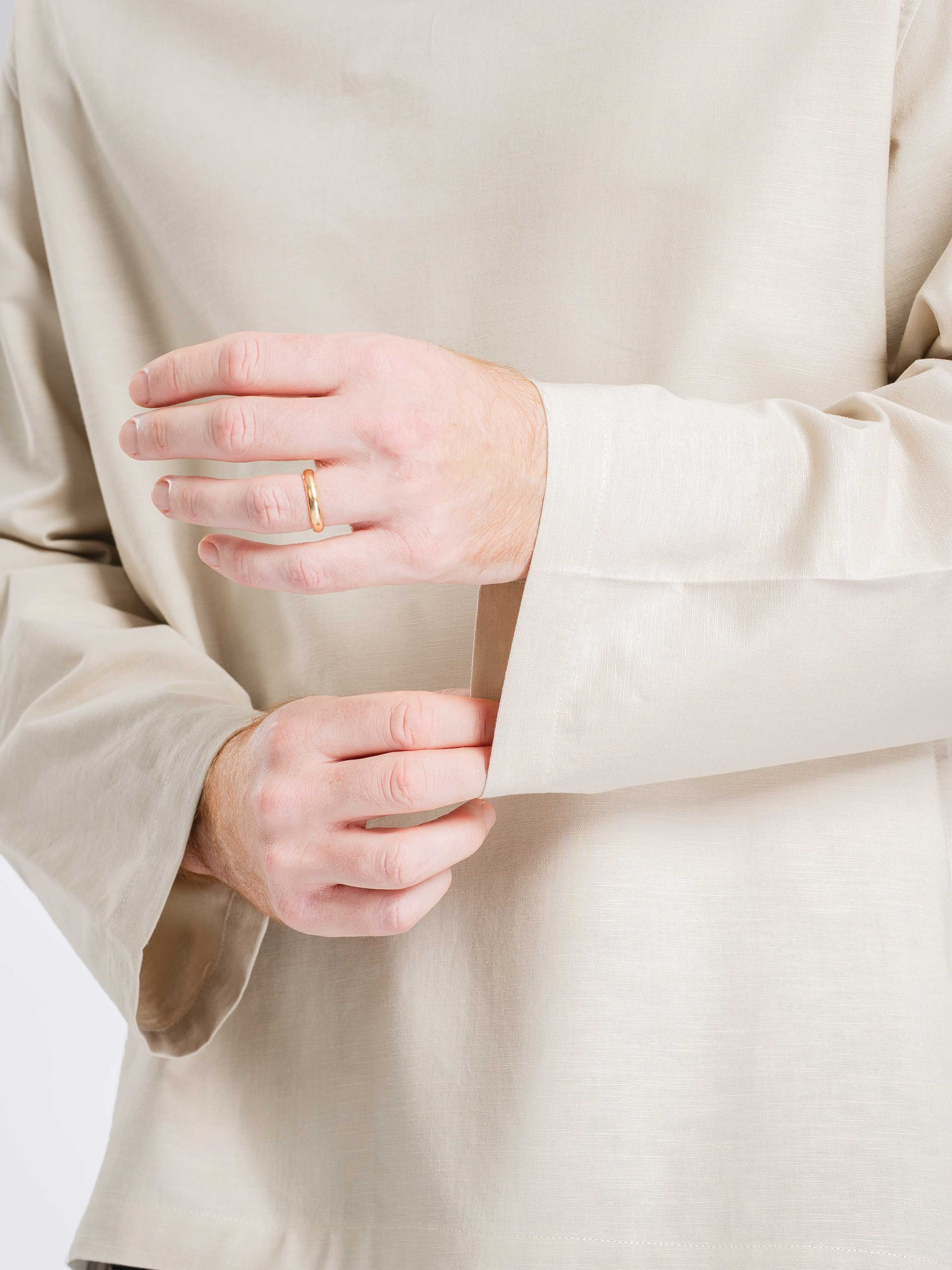 Aris Linen Shirt - Oat