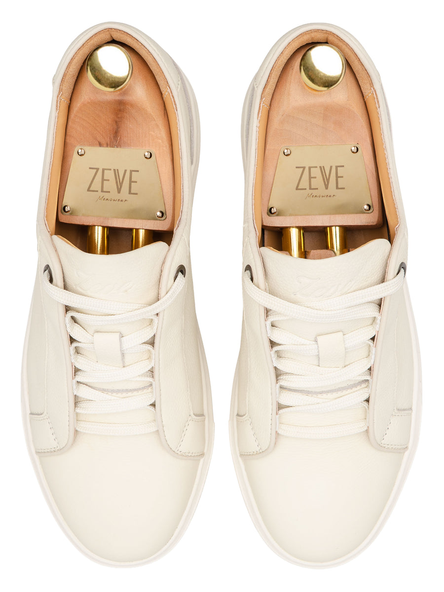 Arlen Sneakers  - Beige Leather