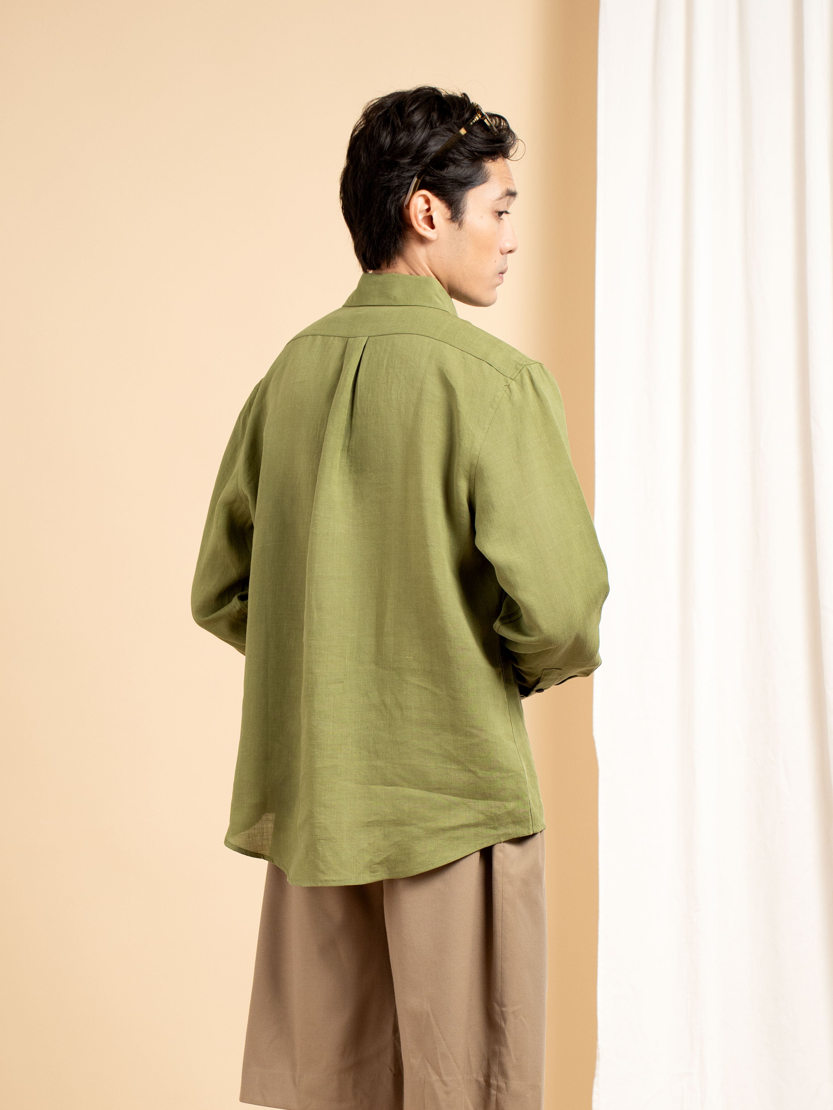 Armand Shirt - Olive Green