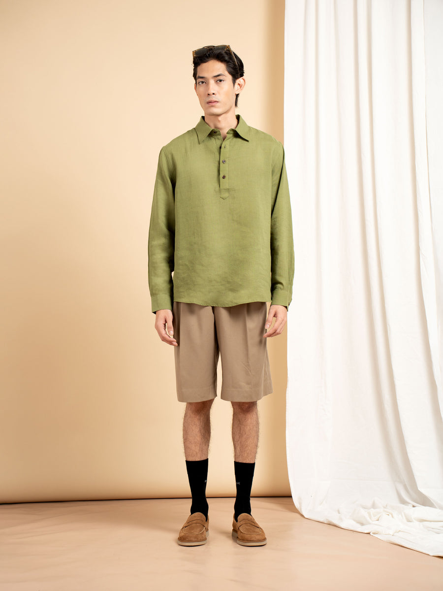 Armand Shirt - Olive Green