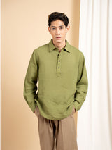 Armand Shirt - Olive Green