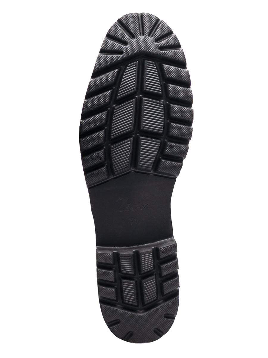 Aurelian Loafer - Black Polish Leather (EVA COMBAT)