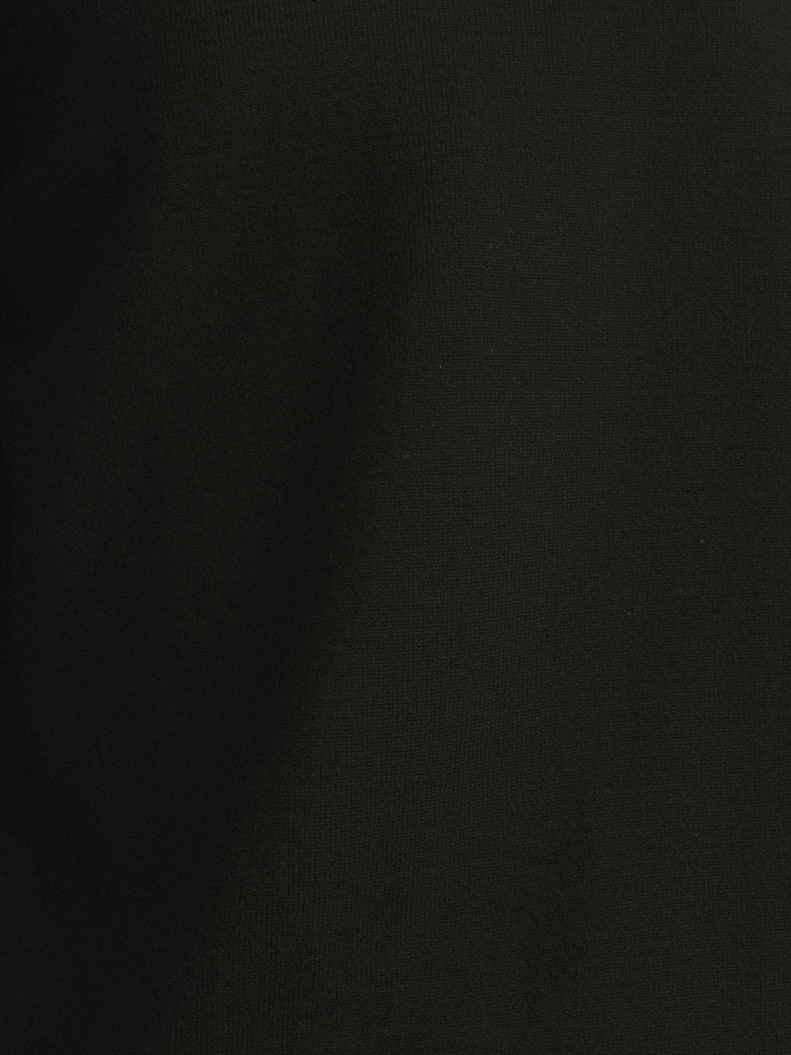 Auren Knit - Black Quater-Zip