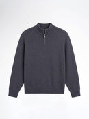 Auren Knit - Dark Grey Quater-Zip