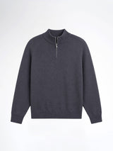 Auren Knit - Dark Grey Quater-Zip