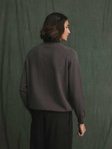 Auren Knit - Dark Grey Quater-Zip