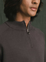 Auren Knit - Dark Grey Quater-Zip