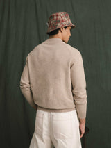 Auren Knit - Sand Quater-Zip
