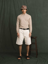 Auren Knit - Sand Quater-Zip