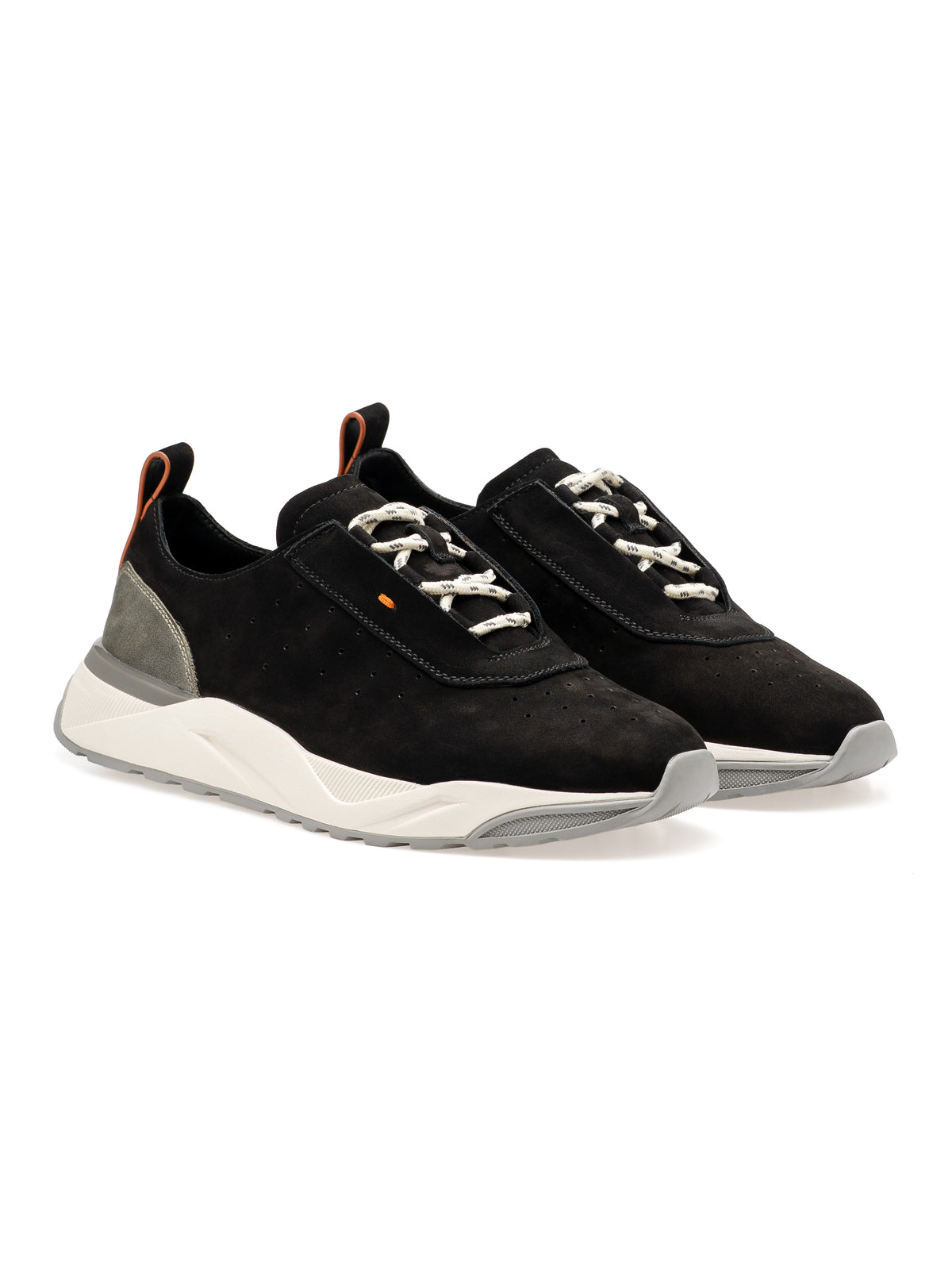 Axten Sneakers - Black Nubuck Leather