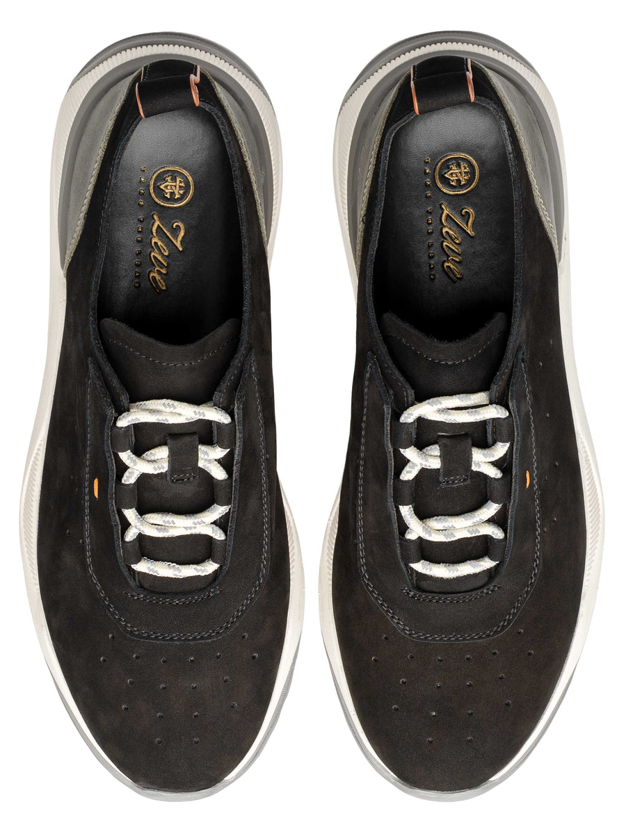 Axten Sneakers - Black Nubuck Leather