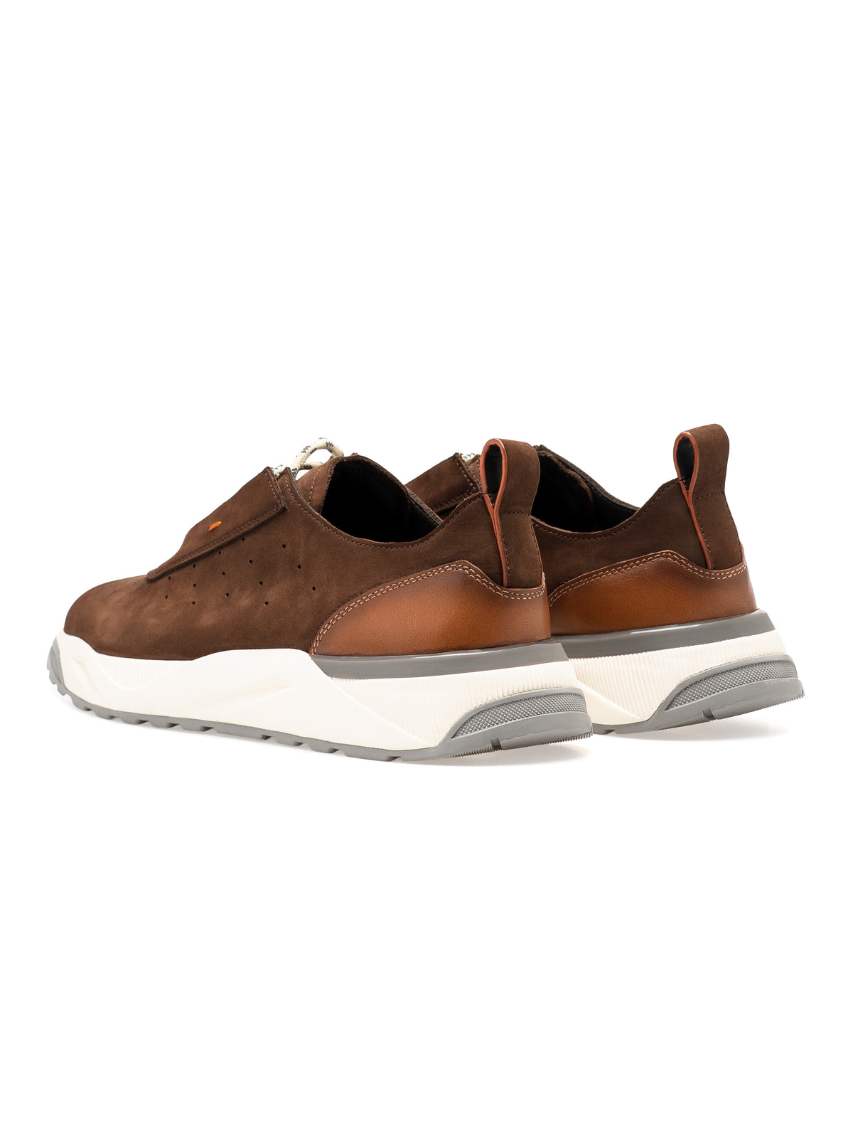 Axten Sneakers  - Coffee Nubuck Leather