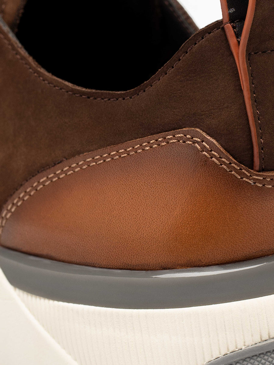 Axten Sneakers  - Coffee Nubuck Leather
