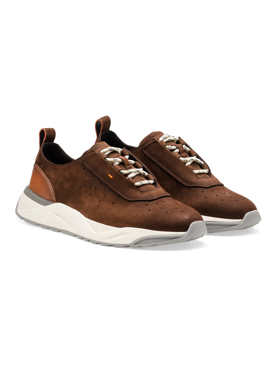 Axten Sneakers  - Coffee Nubuck Leather