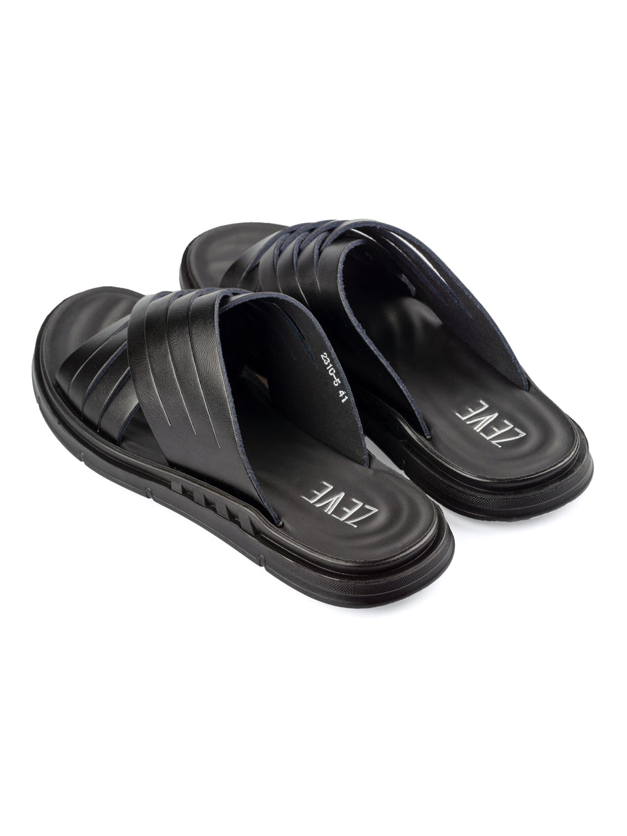 Back-FaroSandal-Black - Zeve