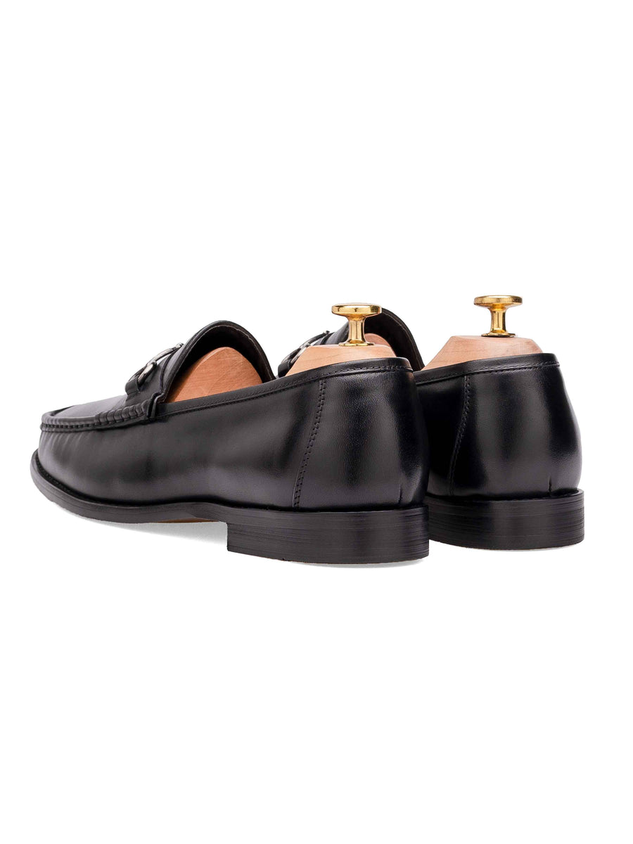 Back-Horsebit-Moccasin-Loafer-Black-_Silver-Buckle_a8f27200-7aeb-43c5-b7b2-d1d6387bfdee - Zeve