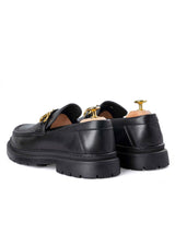 Back-Maurice-Moccasin-Buckle-Loafer-Black-CS - Zeve
