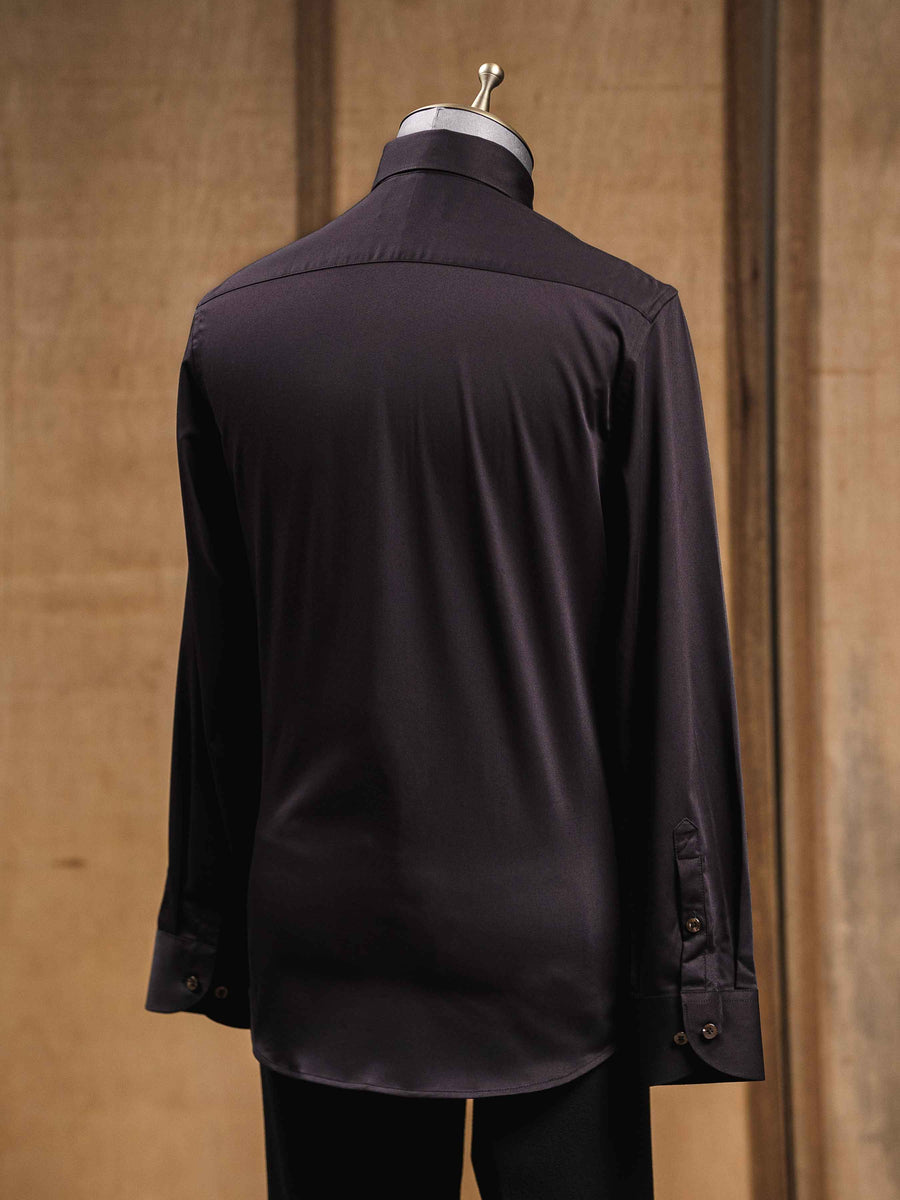 BackFormalShirtBlackPinnedCollar_be4de5aa-9cd4-49de-a635-3acc431d57bd - Zeve