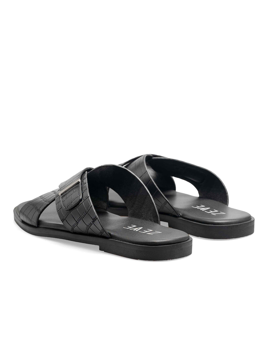 BackJavierSandalBlack - Zeve