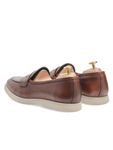 BackPietroBelgianLoaferBrownPebbleGrainLeather_SoflexSole - Zeve