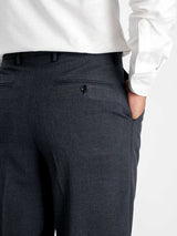 BackVicoloTrousersWithBeltLoopDarkGrey_WideFit - Zeve