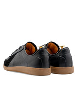 BackZeveTrainerSneakerSolidBlackSuede - Zeve