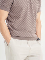 Basketweave-Knit-Polo-Tee-Macchiato_06_711210d4-cf59-4f75-b135-d4883fa5e617 - Zeve