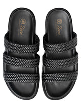 BayuSandalSolidBlackTop - Zeve