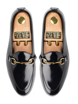 Belgian-Loafer-Horsebit-Buckle-Black-Patent-_Gold-Buckle__05 - Zeve