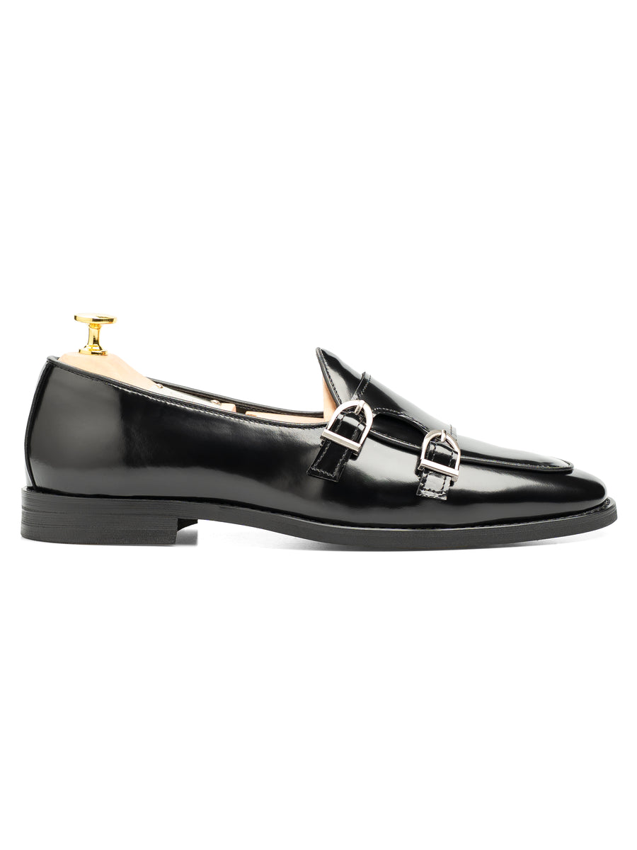 BellmonkLoaferBlackPatentLeatherSide - Zeve
