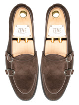 BellmonkLoaferTobaccoBrownSuedeTop - Zeve