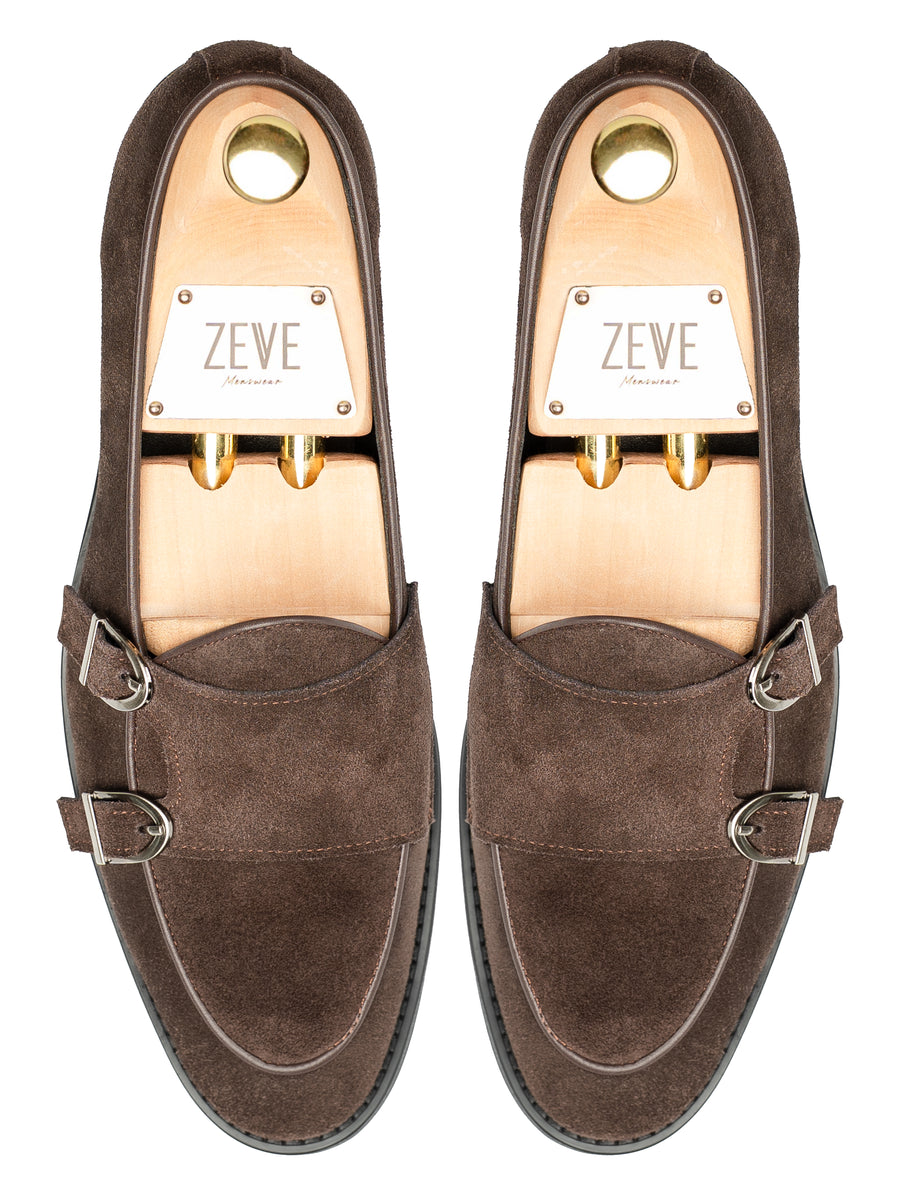 BellmonkLoaferTobaccoBrownSuedeTop - Zeve