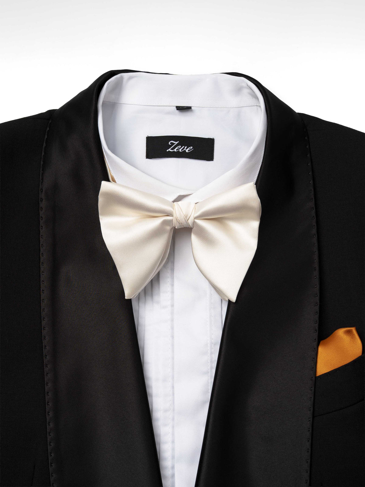 Butterfly Bow Tie - White