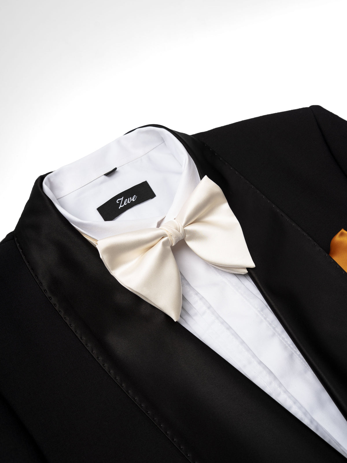 Butterfly Bow Tie - White