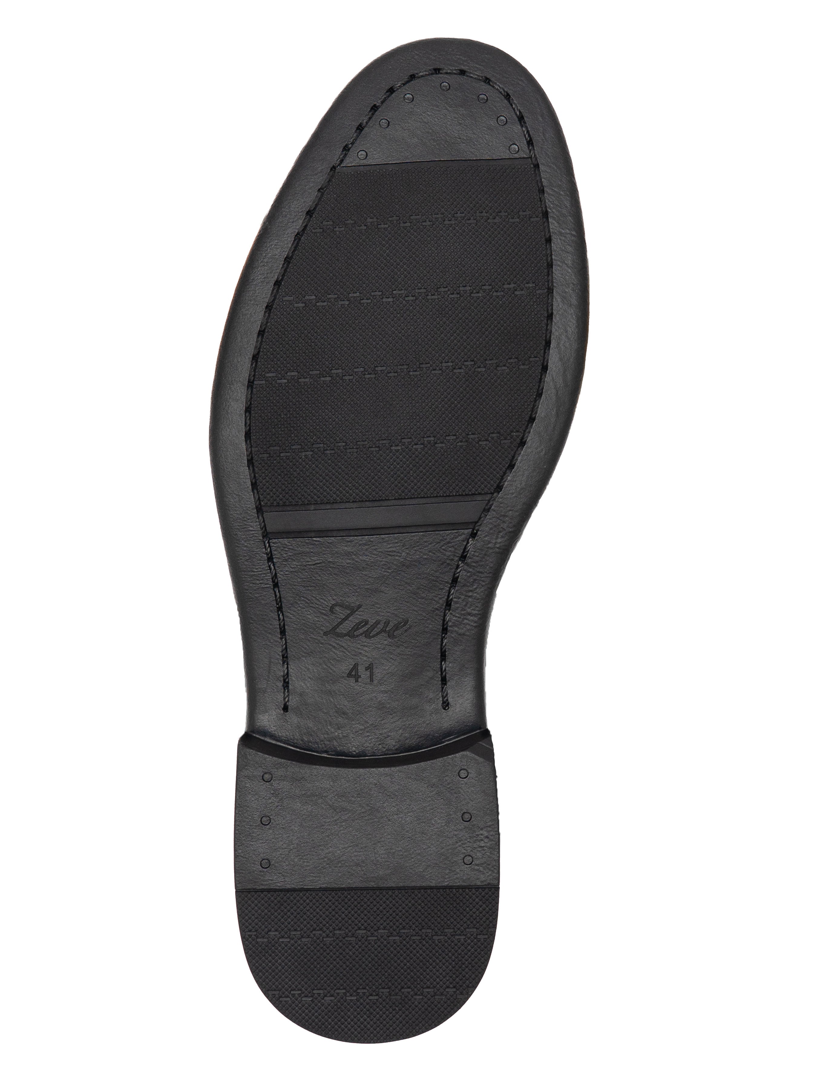 Calder Ease Oxford - Black Leather