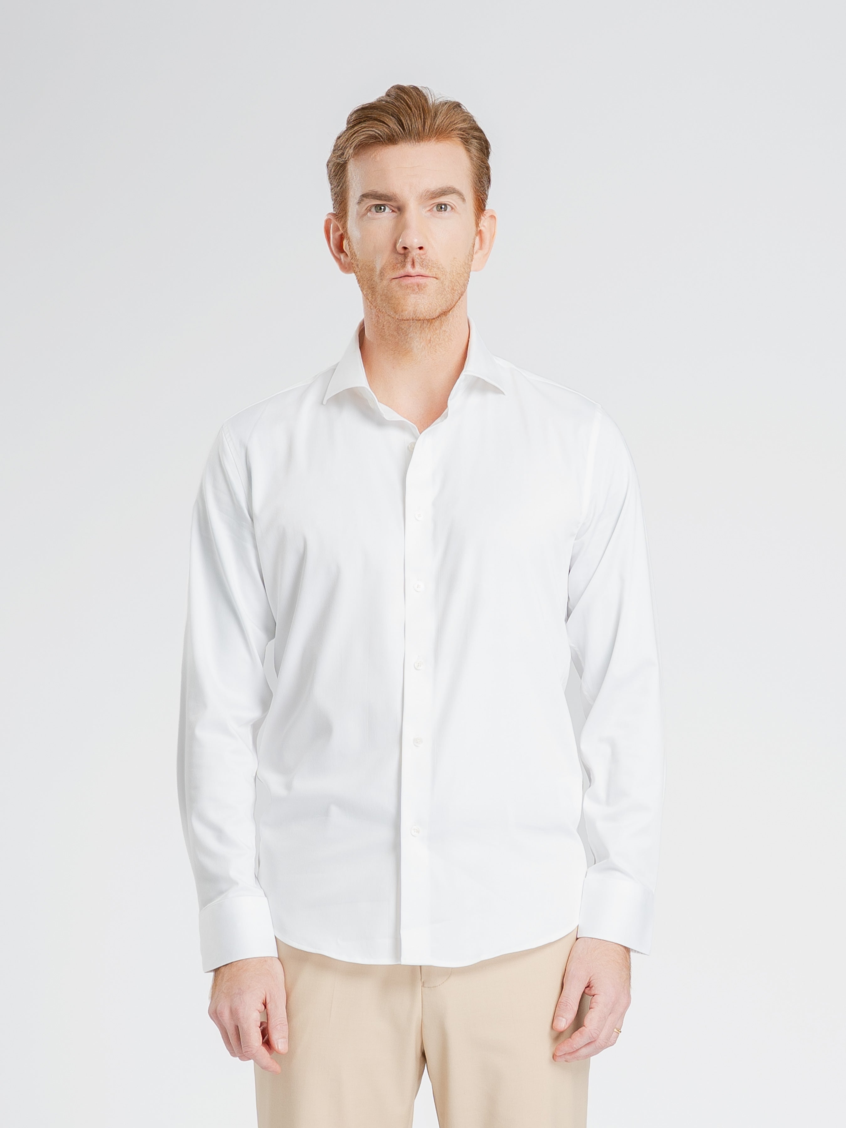 Capri Formal Shirt - White Windsor Collar