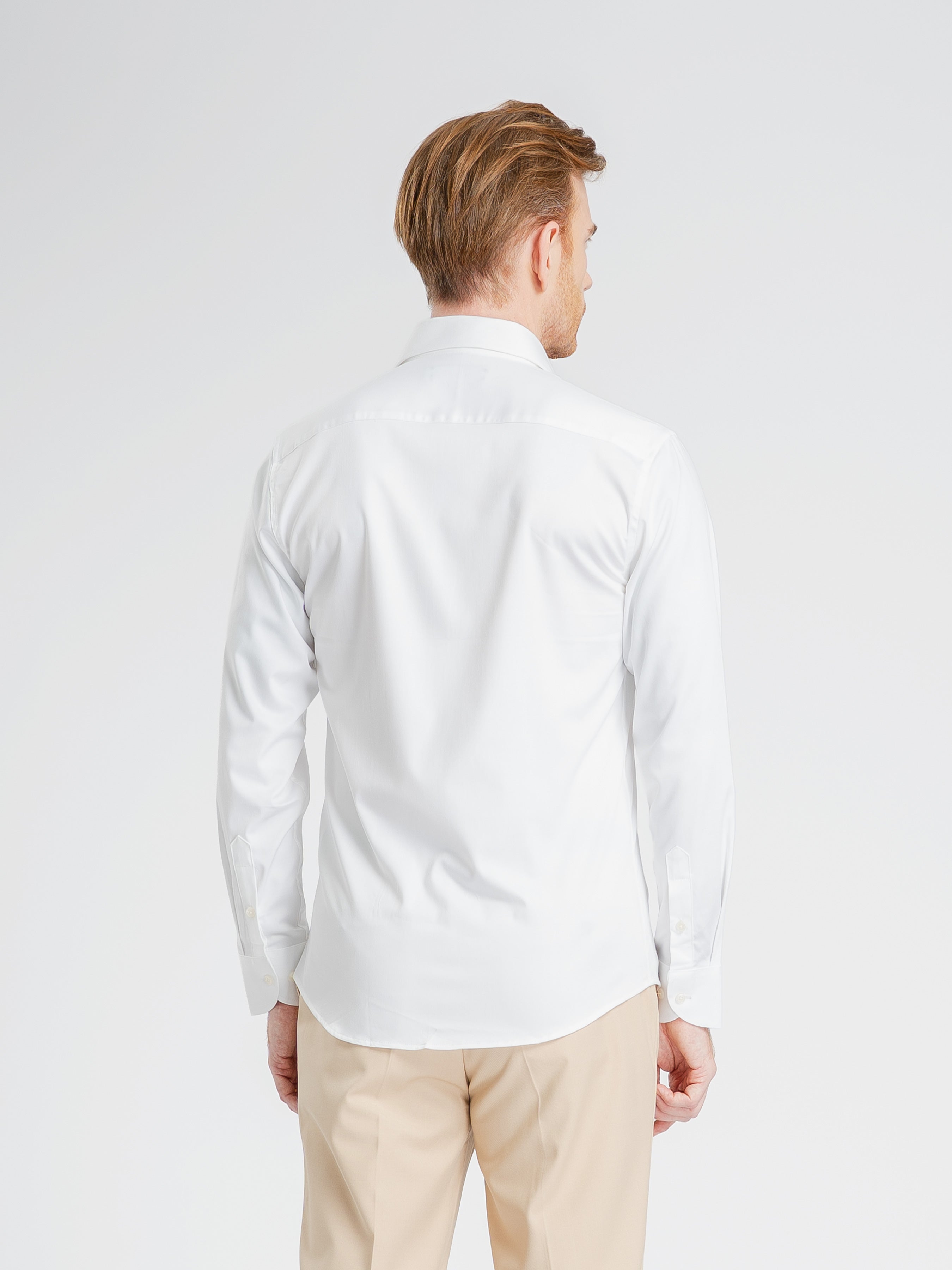 Capri Formal Shirt - White Windsor Collar
