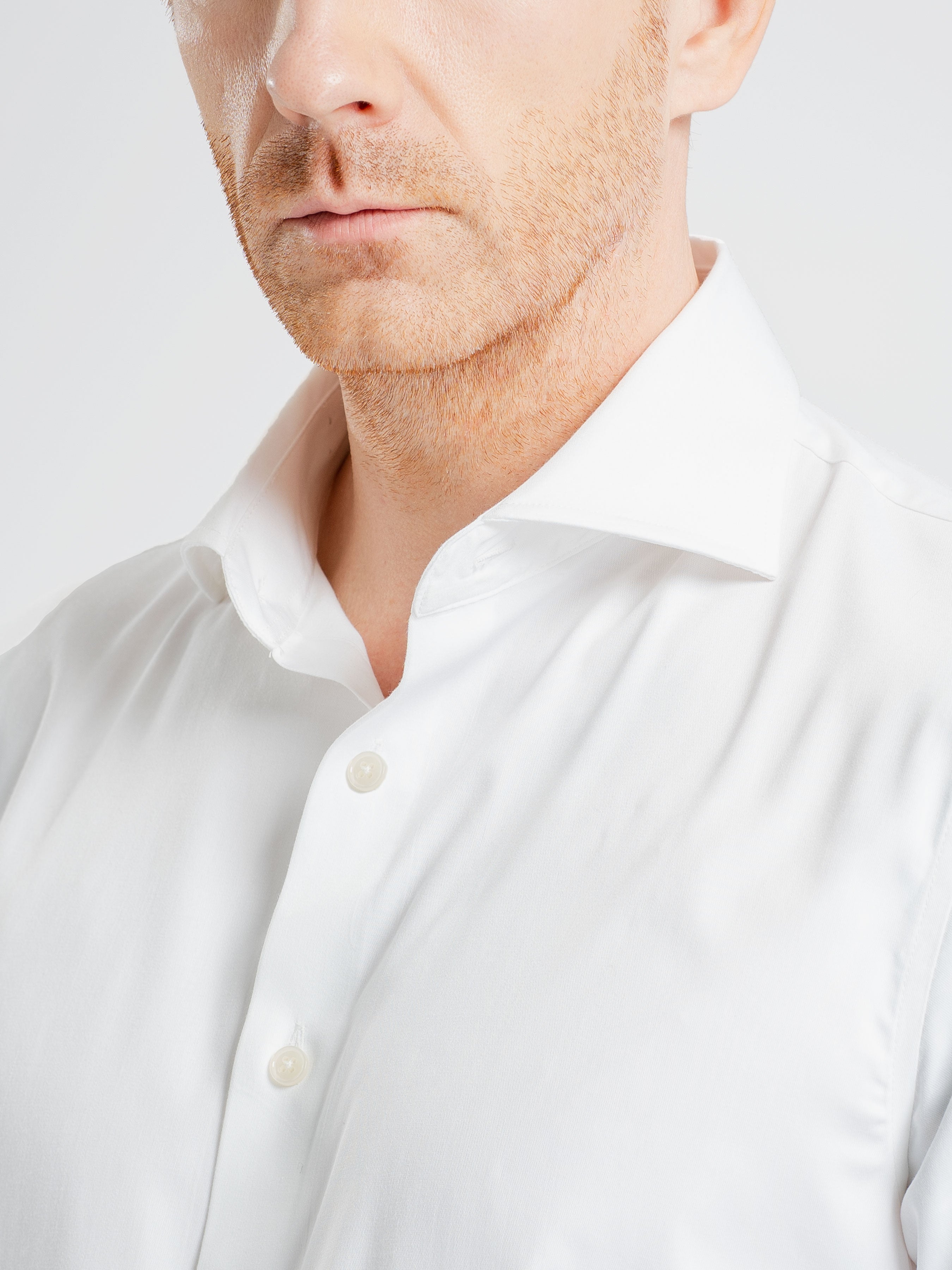 Capri Formal Shirt - White Windsor Collar